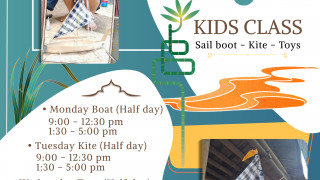 Kids Class Monday Sailboat
